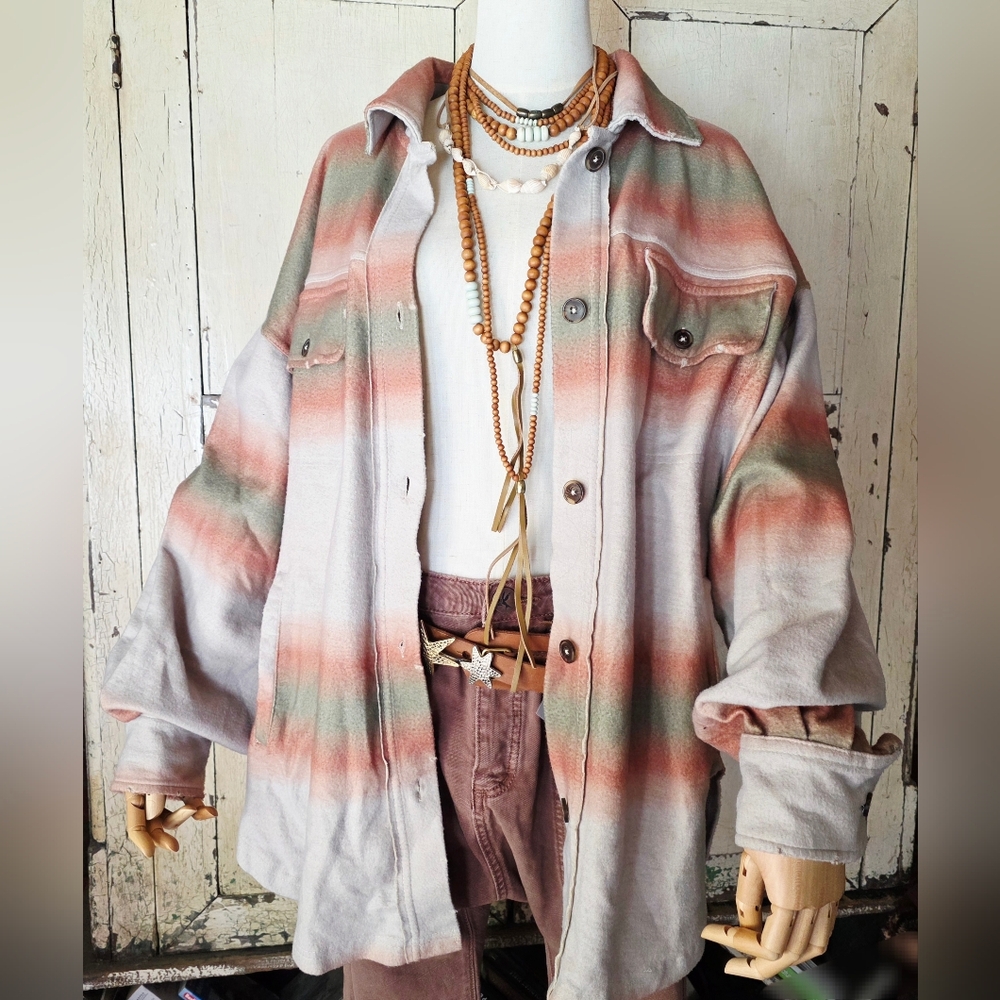 NWT Free People Ruby Shaket Marzipan M - Picture 5 of 14